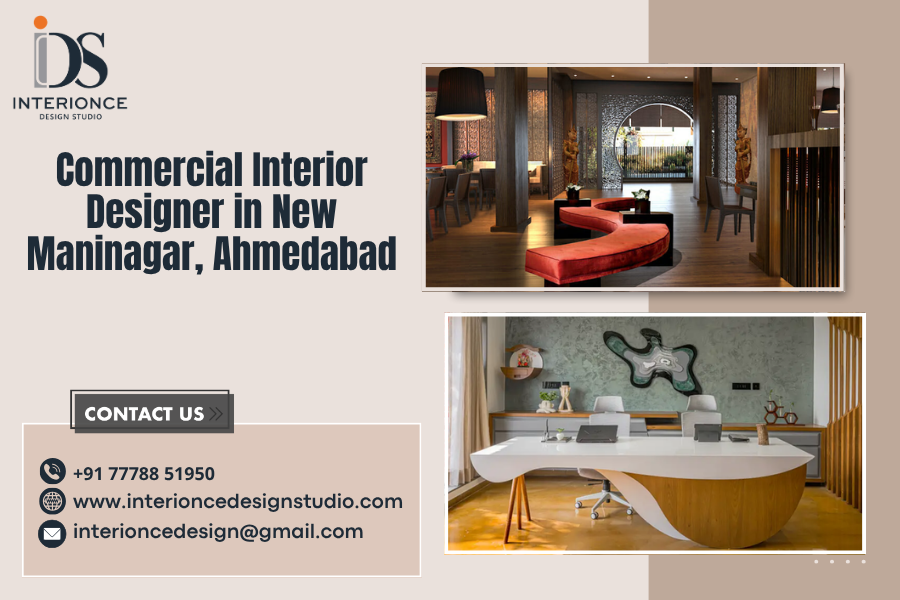 Commercial Interior Designer in New Maninagar, Ahmedabad
