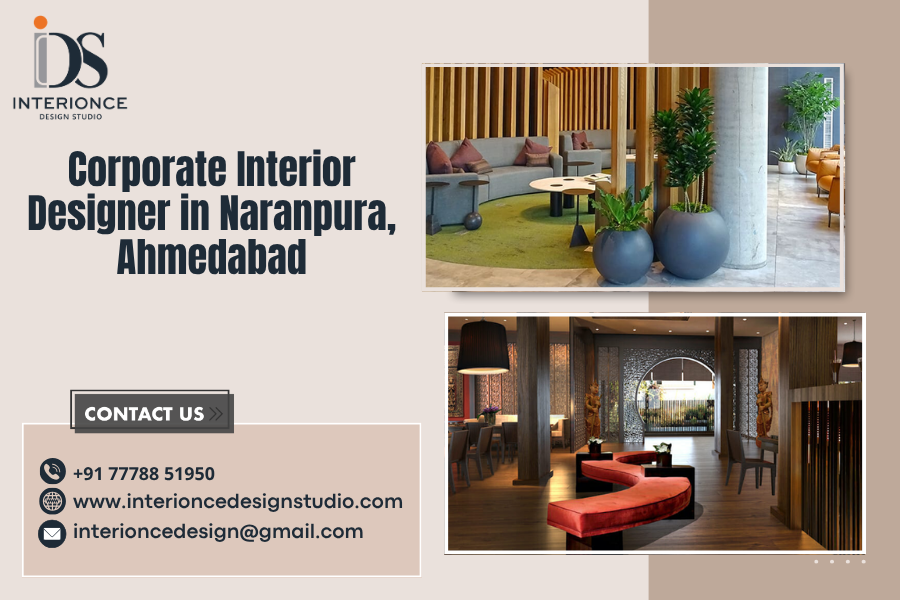 Corporate Interior Designer in Naranpura, Ahmedabad
