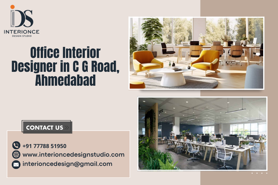 Office Interior Designer in C G Road, Ahmedabad