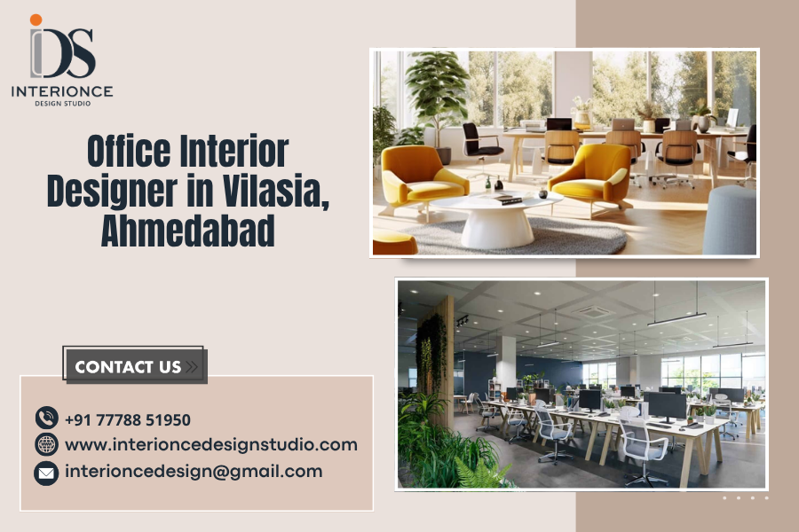 Office Interior Designer in Vilasia, Ahmedabad