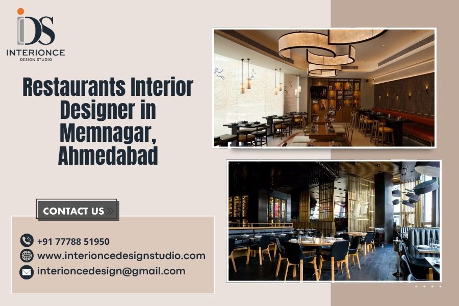 Restaurants Interior Designer in Memnagar, Ahmedabad
