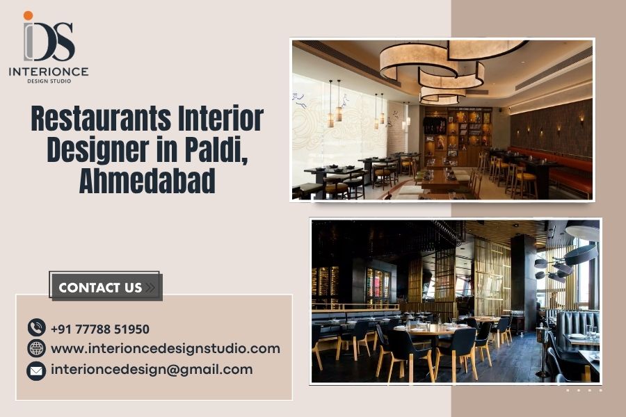 Restaurants Interior Designer in Paldi, Ahmedabad
