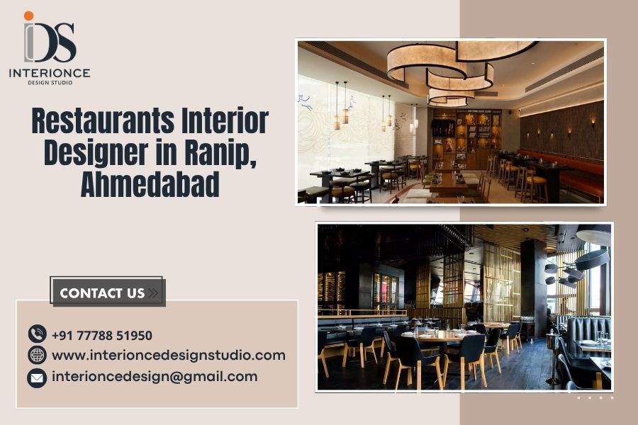 Restaurants Interior Designer in Ranip, Ahmedabad